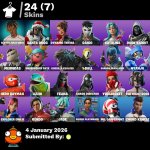 🎨 24 скіна | 🌟 Fortnite акаунт