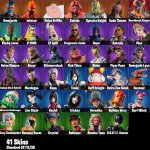 🎨 41 skins | 🌟 Fortnite account