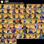 🎨 225 скінів | 🌟 Fortnite акаунт