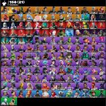 🎨 158 скінів | 🌟 Fortnite акаунт