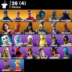 🎨 26 skins | 🌟 Fortnite account