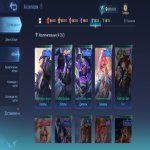 🎮 Mobile Legends акаунт | Епік IV | 55 героїв | 50 облич