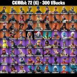 🎨 72 скінів | 🌟 Fortnite акаунт