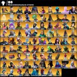 🎨 166 скінів | 🌟 Fortnite акаунт