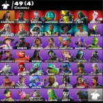 🎨 49 скінів | 🌟 Fortnite акаунт