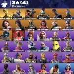 🎨 36 скінів | 🌟 Fortnite акаунт