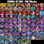 🎨 97 skins | 🌟 Fortnite account