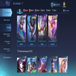 🎮 Mobile Legends account | Epic | 126 heroes | 163 skins