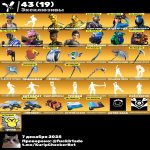 🎨 184 скінів | 🌟 Fortnite акаунт
