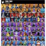 🎨 90 скінів | 🌟 Fortnite акаунт