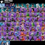 🎨 74 skins | 🌟 Fortnite account