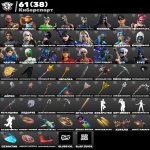 🎨 156 скінів | 🌟 Fortnite акаунт