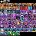 🎨 77 skins | 🌟 Fortnite account