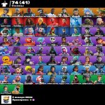 🎨 74 скінів | 🌟 Fortnite акаунт