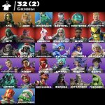 🎨 32 скінів | 🌟 Fortnite акаунт
