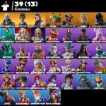 🎨 39 скінів | 🌟 Fortnite акаунт