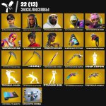 🎨 256 скінів | 🌟 Fortnite акаунт