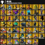 🎨 332 скина | 🌟 Fortnite аккаунт