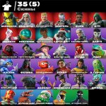 🎨 35 skins | 🌟 Fortnite account