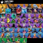 🎨 61 скінів | 🌟 Fortnite акаунт