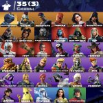 🎨 35 скінів | 🌟 Fortnite акаунт