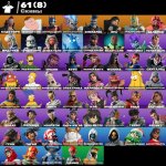 🎨 61 skins | 🌟 Fortnite account