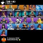 🎨 25 скінів | 🌟 Fortnite акаунт