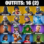 🎨 16 скінів | 🌟 Fortnite акаунт