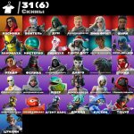 🎨 31 скін | 🌟 Fortnite акаунт