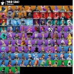 🎨 102 скінів | 🌟 Fortnite акаунт