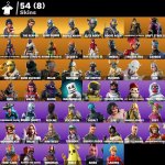 🎨 54 скінів | 🌟 Fortnite акаунт