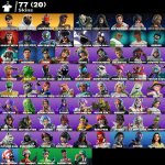 🎨 77 skins | 🌟 Fortnite account
