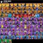 🎨 113 скінів | 🌟 Fortnite акаунт