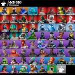 🎨 63 скінів | 🌟 Fortnite акаунт