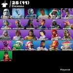 🎨 25 скінів | 🌟 Fortnite акаунт