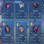 🎮 Mobile Legends account | Mythic | 131 heroes | 459 skins