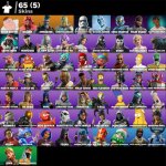 🎨 65 скінів | 🌟 Fortnite акаунт