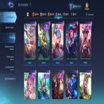 🎮 Mobile Legends акаунт | Міфічний | 120 героїв | 220 облич