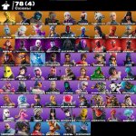 🎨 78 skins | 🌟 Fortnite account