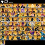 🎨 217 skins | 🌟 Fortnite account