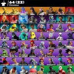 🎨 64 skins | 🌟 Fortnite account