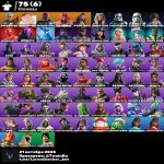 🎨 75 скінів | 🌟 Fortnite акаунт