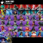 🎨 44 скінів | 🌟 Fortnite акаунт