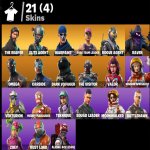 🎨 21 скінів | 🌟 Fortnite акаунт