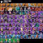 🎨 104 скінів | 🌟 Fortnite акаунт