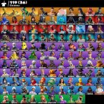 🎨 119 skins | 🌟 Fortnite account