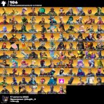 🎨 308 скінів | 🌟 Fortnite акаунт