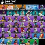 🎨 48 скінів | 🌟 Fortnite акаунт