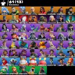 🎨 61 skins | 🌟 Fortnite account