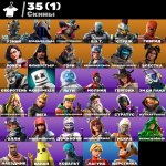 🎨 35 скінів | 🌟 Fortnite акаунт